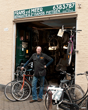 Fietsen winkel Frans van der meer